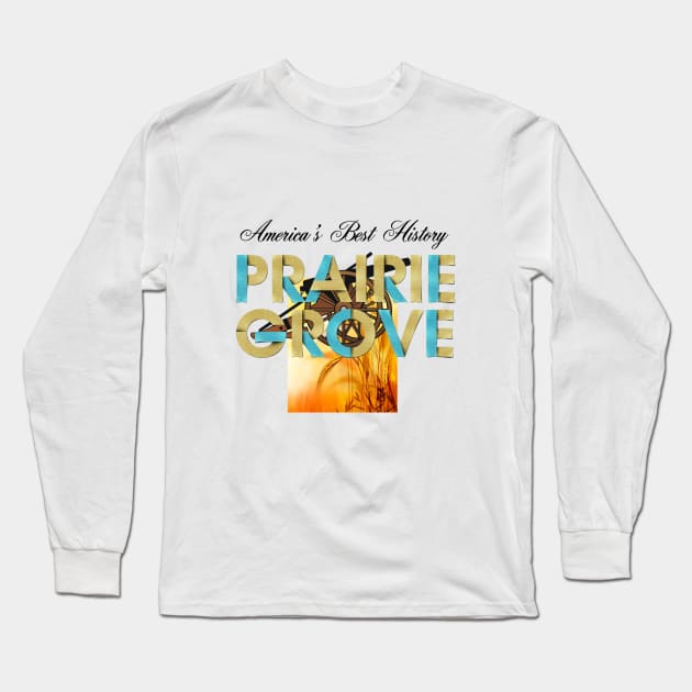 Prairie Grove Battlefield Long Sleeve T-Shirt by teepossible